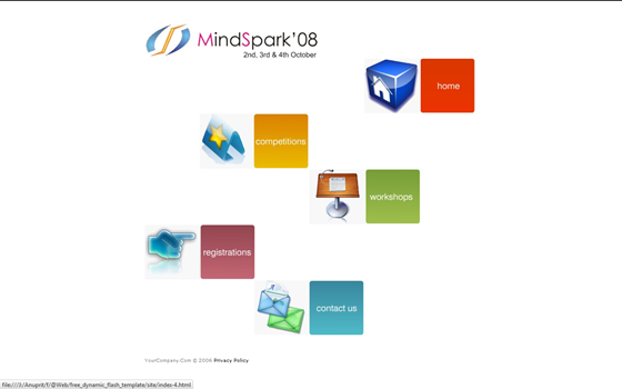 My Past Work: MindSpark - COEP's annual national level techfest