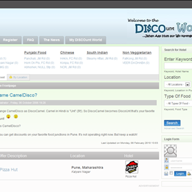 My Past Work: CamelDisco