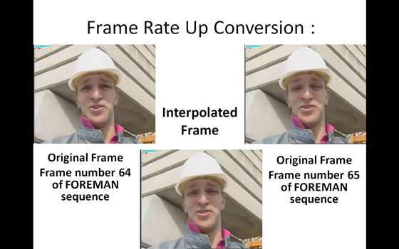 My Past Work: True Motion Estimation